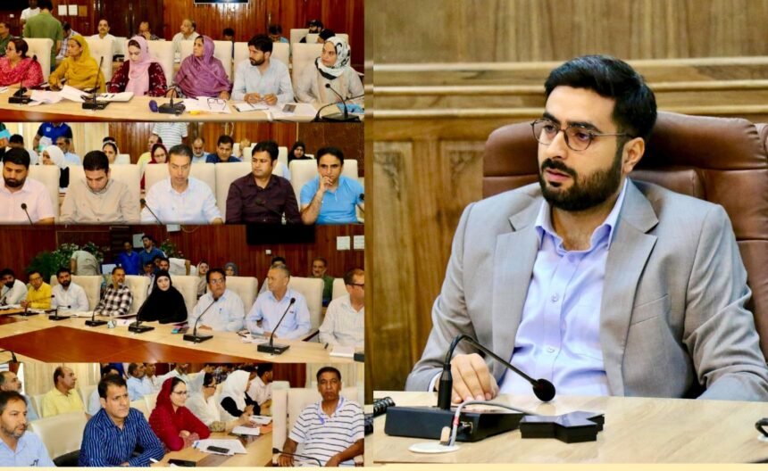DC Srinagar holds introductory meeting with sectoral/ district officers
