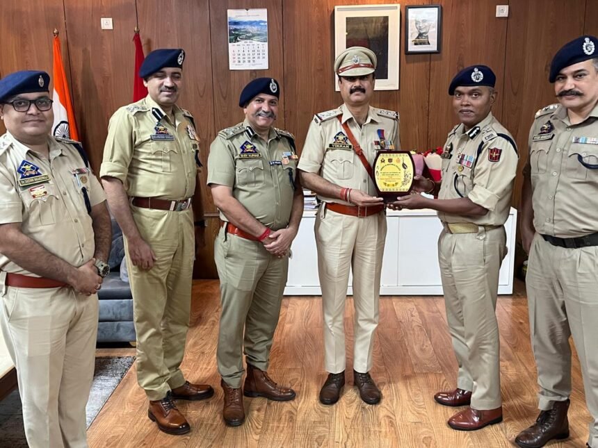 INSPECTOR VIKRAM SHARMA SHO JANIPUR AWARDED UNION HOME MINISTER’S MEDAL FOR EXCELLENCE IN INVESTIGATION