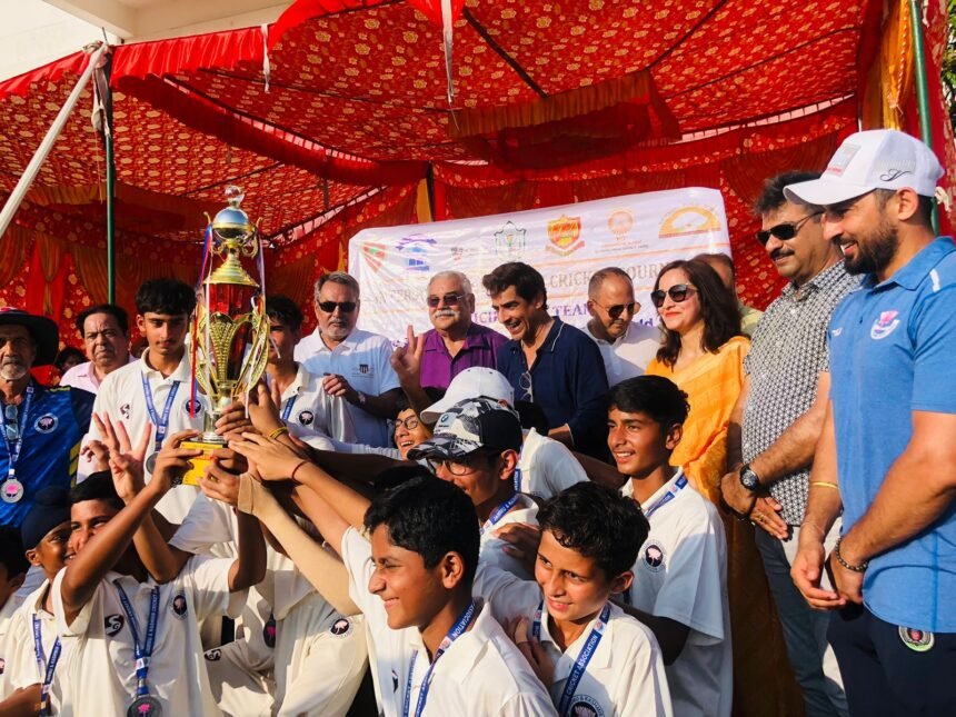 JP World School Hosts Grand Finale of JKCA Inter-School U-14 Boys Cricket Tournament